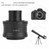 Aluminium Alloy Lens Adapter T2-EOS M 1.25 Inch Telescope for M Mount Camera Adapter Ring Cam Directly Mount view 2