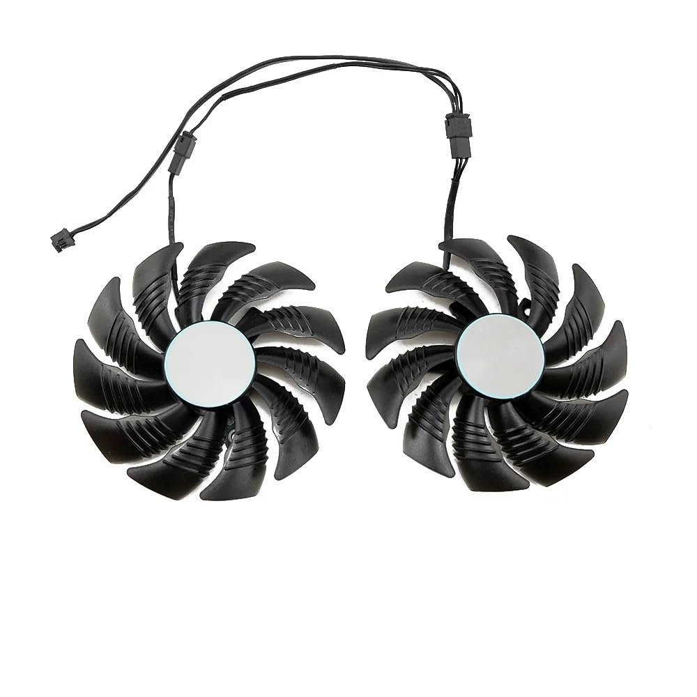 AYYDXRK 3Pin PLD09210S12HH GTX1650 VGA GPU Cooler Fan Compatible with GTX 1650 Graphics Card Cooling(2PCS)