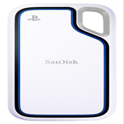 SanDisk 1TB Extreme Portable SSD, Officially Licensed for PlayStation 5 Console and PC - up to 1000MB/s, USB-C, USB 3.2 Gen 2, Drop Protection - External Solid State Drive - SDSSDE62P-1T00-G25
