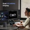 UGREEN Thunderbolt 4 Dock 13-in-1 40Gbps Docking Station with Dual 4K@60Hz Single 8K Display, 90W Charging for Laptop, 2.5GbE, SD/TF 4.0. Revodok Max 213 for MacBook Surface Pro and More view 4