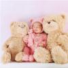 Newborn Boys Girls Baby Photo Props Outfits Crochet Clothes Mohair Hat Pants Photography Props Costume Set view 3