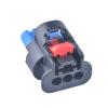 automotive connectors 3 Pin Female Automotive Connector Reversing Radar Transducer Socket Ignition Coil Socket 1-2203771-1 1-2296695-1 easy replacement(5pcs) view 2