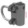 Adjustable Stainless Steel U Shape Antenna Mounting Bracket, for Satellite Antennas, with Universal Pole to Pipe Mounting Adapter view 2