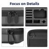 AuyKoo Portable Storage Bag for DJI Osmo Action 4/3/5 Pro, Waterproof Hard Shell Carrying Case,Hard Travel Storage Carrying Camera Accessories Compatible with DJI Action 5 Pro/4/3 view 4