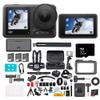 DJI Osmo Action 4 Camera Adventure Combo - Waterproof Action Camera with 4K UHD Video, 1/1.3" Sensor, Stabilization, Dual Screens, for Vlogging, Travel & Sports + 32GB Card & 50 Piece Accessory Kit view 1