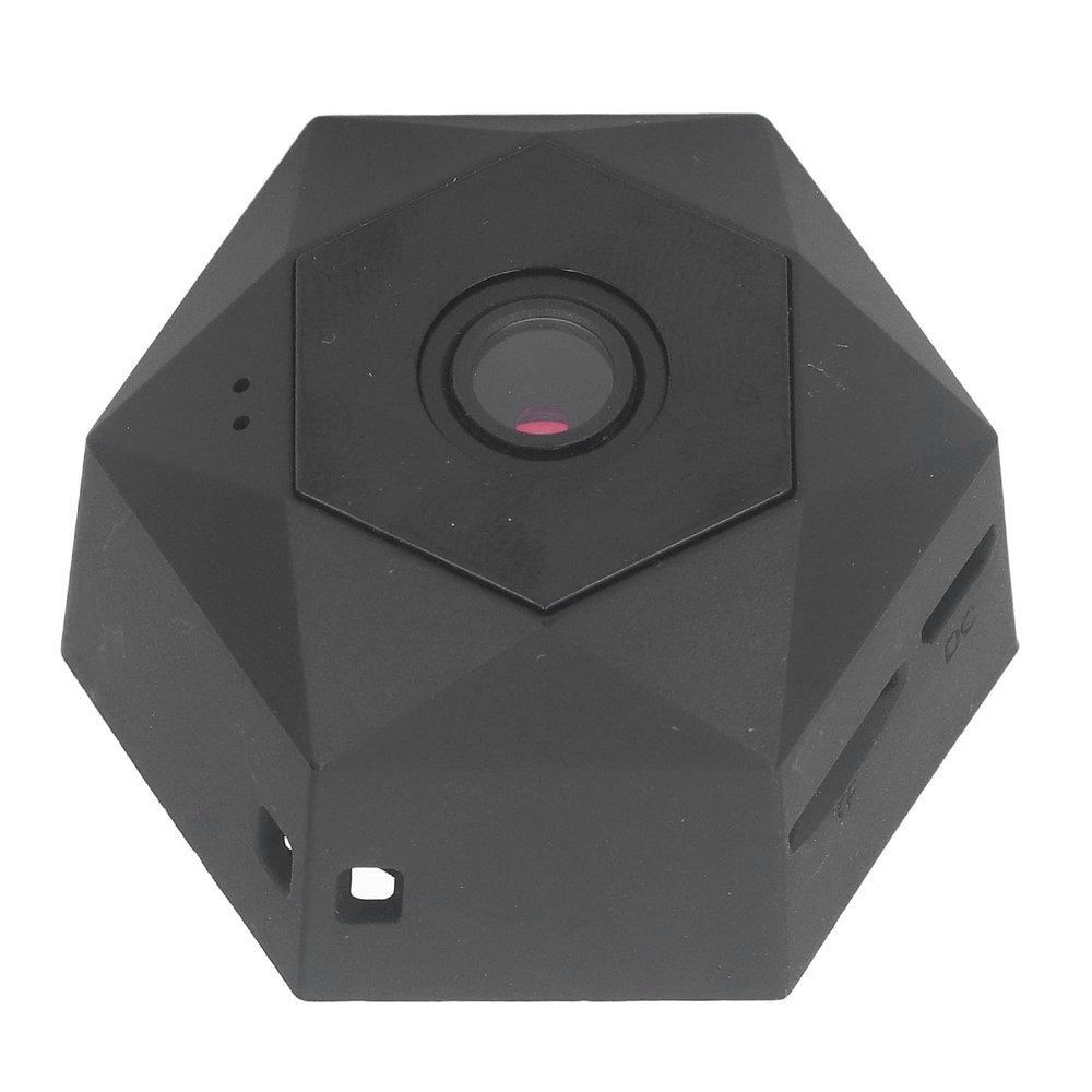 Acouto Magnetic Security Camera, HD Mini Camera 120 Wide Angle Night Motion Detection Built in Hotspot 800mAh, Magnetic Module for Iron Objects, Compact Body for Easy Carrying, 16.4ft