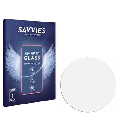 savvies Armoured Glass Compatible with Kiptumtek 1.32" Tempered Glass Screen Protector [Shockproof, 9H Ultra Hard]