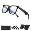 Enzemit Bluetooth Audio Smart Sunglasses, Blue Light Glasses for Women Men, Open Ear Music, UV400 Polarized Lens,No Leaking Voice, Touch Control view 1