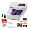 Canon SELPHY CP1500 Compact Photo Printer (White) (5540C002) RP-108 Color Ink and Paper Set + 64GB Memory Card + Cleaning Kit + Memory Card Wallet + Card Reader view 1