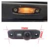 LFULNKD Rear View Camera Compatible with Volvo XC90 S80 S80L S60 S60L S40 S40L C70 2004~2019 2020 Full HD Night Vision Waterproof Reverse Camera(Camera Rectifier) view 4