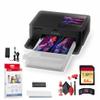 Canon SELPHY CP1500 Compact Photo Printer (Black) (5539C001) KP-36IP Color Ink and Paper Set + 64GB Memory Card + Cleaning Kit + Memory Card Wallet + Card Reader view 1