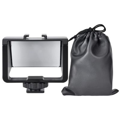 Mtlavishness ABS Portable Camera Vlog Selfie Flip Screen Bracket Strong Compatibility Cold Shoe Compact for Fuji Mirrorless Cameras