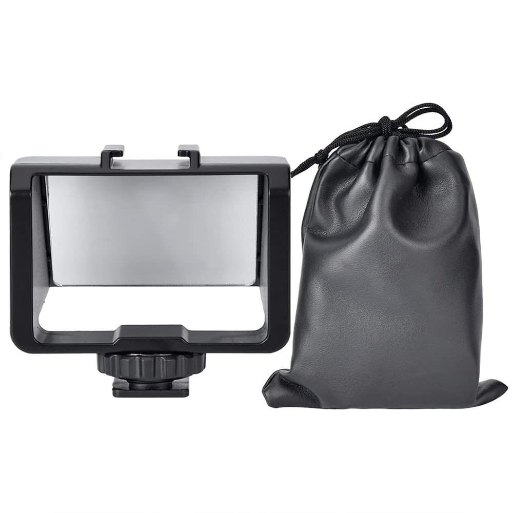 Mtlavishness ABS Portable Camera Vlog Selfie Flip Screen Bracket Strong Compatibility Cold Shoe Compact for Fuji Mirrorless Cameras