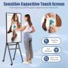 QIXZOCV MWE 43 Inch Mobile Digital Signage Display Touchscreen Kiosk with Flight Case, Portable LCD Screen with Screen Mirroring App Publishing, Advertising Display Poster, Android OS view 2