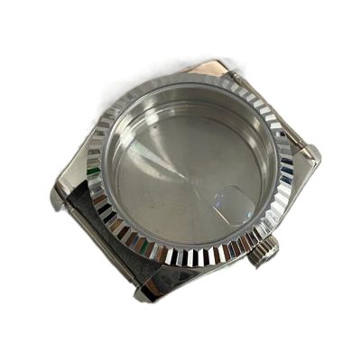LFVFGHARAL 36MM Sapphire Glass Watch Shell Stainless Steel Watch Case For NH35/NH36/4R Movement watch case(Magnifying Glass)