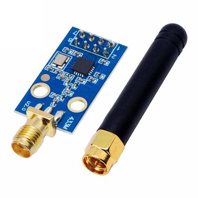 1PCS CC1101 Wireless Module with SMA Antenna Wireless Transceiver Module for 315/433/868/915MHZ