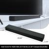 TXEsign Dust Cover Compatible with VIZIO V20x-J8 V-Series 2.0 24'' Compact Sound Bar, Stretch Dust Case Soft Protective Sleeve TV Soundbar Protector with Elastic Band view 2