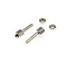 20SETS 5+12MM Hex Head Spacing Screws with nut Standoff Spacer 5MM+12MM for D-Sub VGA DB9 DB15 DB25 RS232 COM Serial Connector view 1