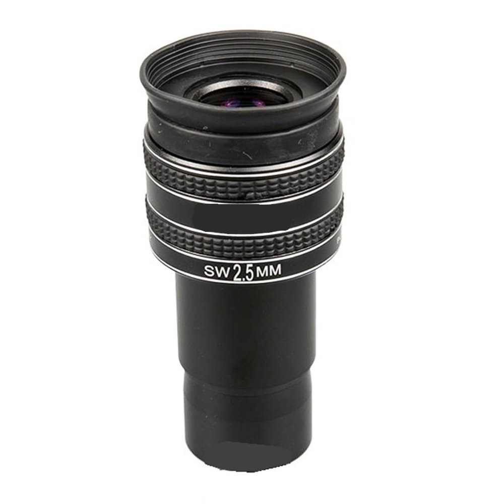 1.25" 2.5mm 3.2mm 4mm 4.5mm 5mm 6mm 7mm 7.5mm 8mm 9mm 58-Degree Eyepiece for Telescope(2.5MM)