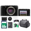 FUJIFILM X-M5 Mirrorless Camera Body (Black) with Power Accessories Bundle view 1