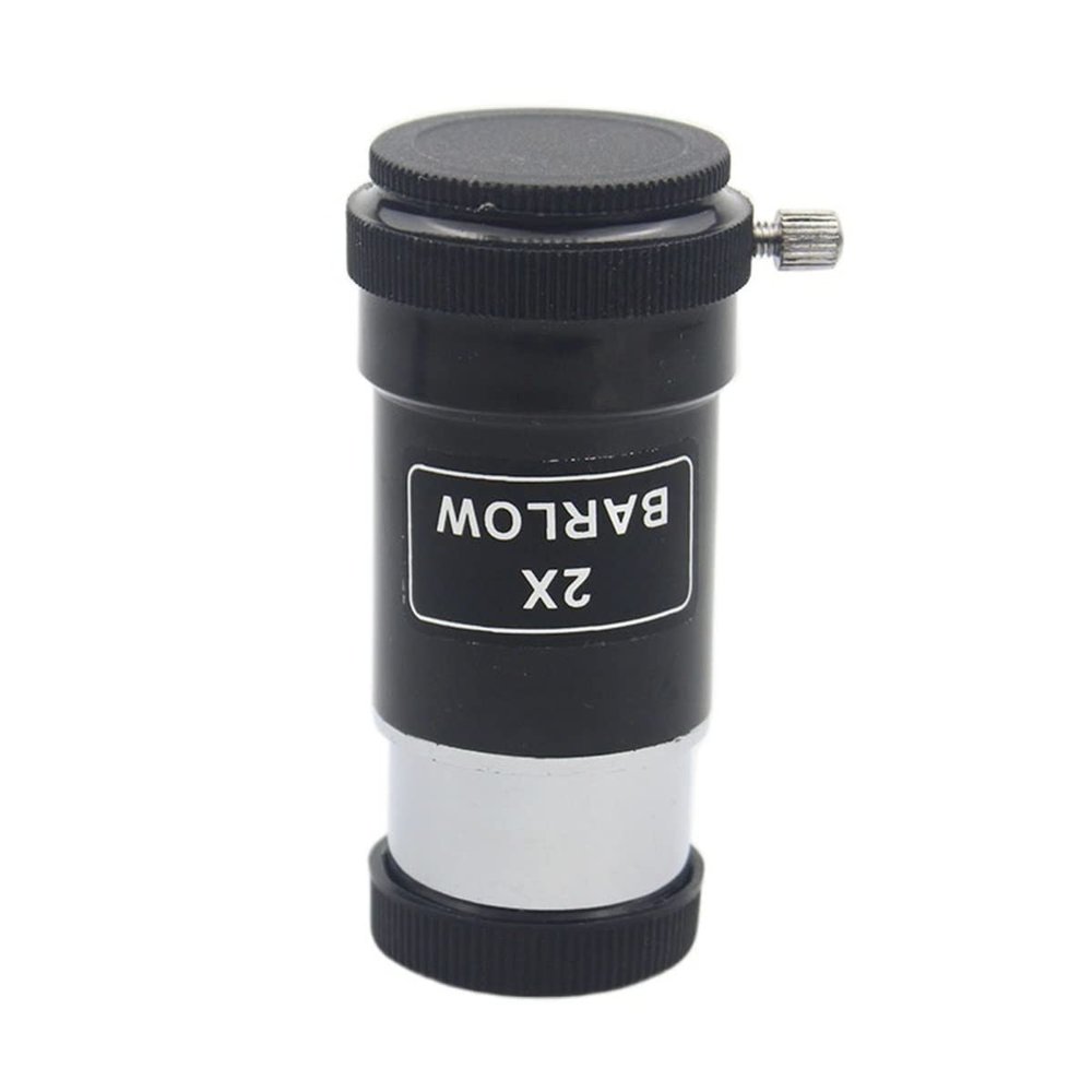 1.25" 2X Lens for Astronomy Telescope Monocular Eyepiece 31.7mm Achromatic Plastic Telescope Part