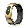 Smart Ring with Display,Waterproof Smart Rings for Men, Health Ring for Monitoring Sleep, Blood Oxygen, Heart Rate, Body Temperature, Daily Exercise, Smart Ring Health Tracker for Women. (Gold, 11) view 1