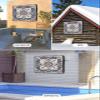EZON-CH Outdoor TV Cover 48-50 inch, Bohemian Retro Linen Patterns Weatherproof TV Screen Protector Outdoor TV Enclosure for Seal Full Coverage - Outside LED, LCD, OLED Flat Screen TVs view 3