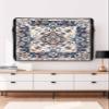 EZON-CH Outdoor TV Cover 48-50 inch, Bohemian Retro Linen Patterns Weatherproof TV Screen Protector Outdoor TV Enclosure for Seal Full Coverage - Outside LED, LCD, OLED Flat Screen TVs view 4
