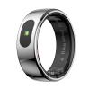 Smart Ring with Display,Waterproof Smart Rings for Men, Health Ring for Monitoring Sleep, Blood Oxygen, Heart Rate, Body Temperature, Daily Exercise, Smart Ring Health Tracker for Women. (Silver, 10) view 1