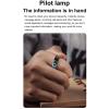 Smart Ring with Display,Waterproof Smart Rings for Men, Health Ring for Monitoring Sleep, Blood Oxygen, Heart Rate, Body Temperature, Daily Exercise, Smart Ring Health Tracker for Women. (Silver, 10) view 4