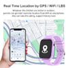 AIWIEP 4G Kids Smart Watch with GPS Tracker & Video Call, GPS Tracker for Kids Cell Phone Watch with SOS Voice Chat Message Camera Alarm Pedometer Flashlight Calculator view 3