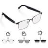 QJF Smart Glasses for Men & Women with Photochromic Lenses, Bluetooth 5.3, Polarized, Blue Light Blocking, Open-Ear Speakers, Lightweight for Driving view 1