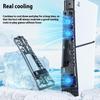 Coyktonty 2 Piece Set - Cooling Fan + dust Filter Compatible P S 5 Pro/P S 5 Slim,Play Sta Tion 5 Pro Optical Drive Version/Digital Version Game Console Accessories (1 Cooling Fan + 2 pcs.) view 4