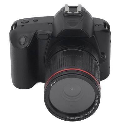 Video Camera Digital Camera 3 Inch Screen 4K 64MP 16x Digital Zoom Night Dual Cameras Camcorder with Memory Card (64G)