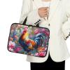 15 15.6 17 17.3 inch Laptop Computer PC Handbag Carrying Case Rooster Print Laptop Sleeve Bag Compatible with Most Laptop Notebook view 3