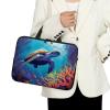 10.2 15.6 17Inch Laptop Bag Laptop Case Computer Carrying Case Laptop Sleeve Bag Suitable for Most Sizes of Laptops Case Bag(Sea Turtle) view 3