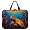 15 Inch Laptop Bag Laptop Case for Women Computer Carrying Case Laptop Sleeve Bag Gifts for Mather PC Handbag Carrying Case Briefcase for Lady(Yellow Sea Turtle) view 1