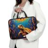 15 Inch Laptop Bag Laptop Case for Women Computer Carrying Case Laptop Sleeve Bag Gifts for Mather PC Handbag Carrying Case Briefcase for Lady(Yellow Sea Turtle) view 2