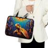 15 Inch Laptop Bag Laptop Case for Women Computer Carrying Case Laptop Sleeve Bag Gifts for Mather PC Handbag Carrying Case Briefcase for Lady(Yellow Sea Turtle) view 3