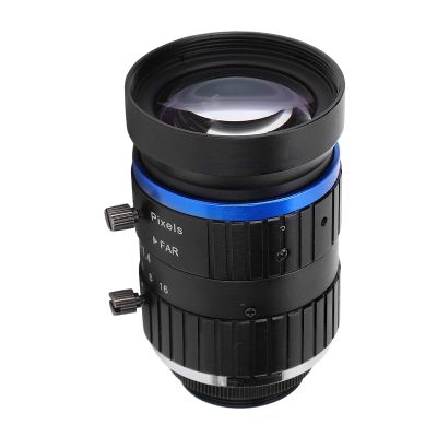 8MP High Definition Industrial Camera Lens, C Mount, 50mm Length, Manual Aperture, 1in Image Format, Premium Aluminum Alloy Material