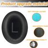 OUERYA 700 700S NC700 Replacement Cushion Pads 700 700S NC700 Upgrade Replacement Earpads with softer PU leather, luxurious memory foam, extra thickness (Black) view 3