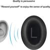 OUERYA 700 700S NC700 Replacement Cushion Pads 700 700S NC700 Upgrade Replacement Earpads with softer PU leather, luxurious memory foam, extra thickness (Black) view 4