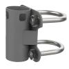 Adjustable Stainless Steel U Shape Antenna Mounting Bracket for Dish Satellite Antennas, 30-50mm Pole to Pipe Mounting Adapter view 3