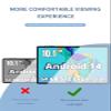 [2 Pack] Screen Protector for WXUNJA ECOPAD 01 Tablet 10.1 inch Android 14 Tablets Tempered Glass Film,BOVUGAC Screen Protector for WXUNJA 10.1 inch Tablet 2024 Anti-Scratch & Sensitive & 9H Hardness view 2