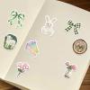 100PCS Aesthetic Stickers,Coquette Aesthetic Stickers,Vinyl Waterproof Stickers for Water Bottles Laptop Computer Phone Skateboard view 3