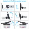 10.1" Detachable and Adjustable Single Din Car Stereo Wireless Apple Carplay &Android Auto with 1280 * 800 IPS Touch Screen, Bluetooth 5.2/Voice Control/Subwoofers/FM/AM/SWC/Free Backup Camera view 2