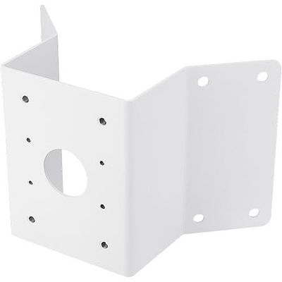 Hanwha Vision SBP-300KMW1 White Corner Mount Adapter for SBP Wall Mount