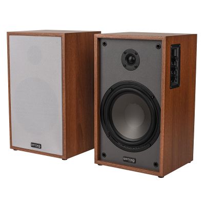 Dayton Audio Classic B65A Powered Bluetooth Bookshelf Speaker Pair (Wood, 6.5")