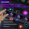 KILOGOGRAPH Stream Dock with Knobs Screen N4E - Streamdeck for PC Mac, Mirabox Macro Keyboards with 10 Macro Buttons, Volume Brightness Control, Wired Streaming PC Controller, Live Gaming Deck Plus view 4