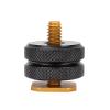1Pc Flash Hot Shoe Mount Holder, High Strength Hot Shoe Screw Adapter for Camera and Flash, CNC Machined Tripod Screw for Photographers view 3